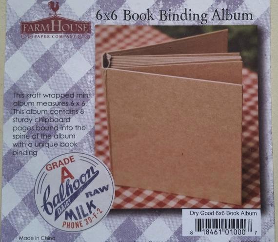 Brag Book Cover Page Template Best Of 6x6 Chipboard Book Binding Album Scrapbook Mini Album Brag