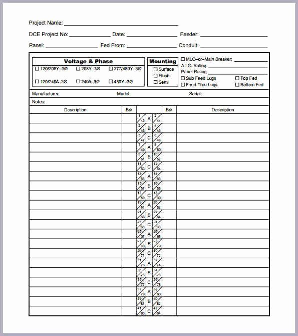 Breaker Box Label Template Best Of Circuit Breaker Panel Label Template Freeware