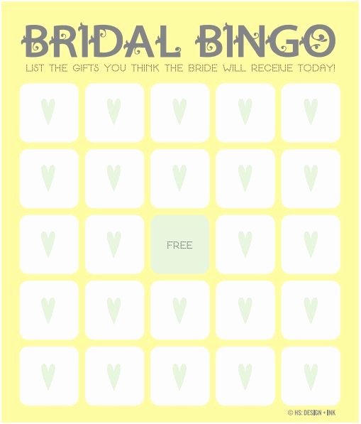 Bridal Bingo Template Unique 17 Best Ideas About Bingo Template On Pinterest