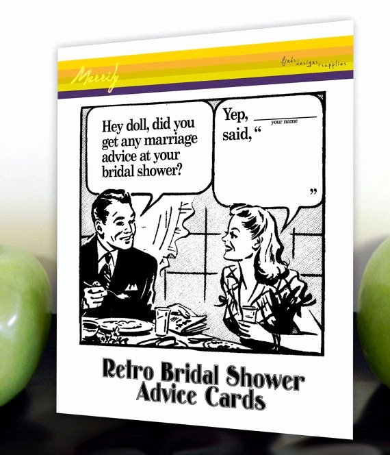 Bridal Shower Advice Cards New 72 Best Bridal Shower Ideas Images On Pinterest