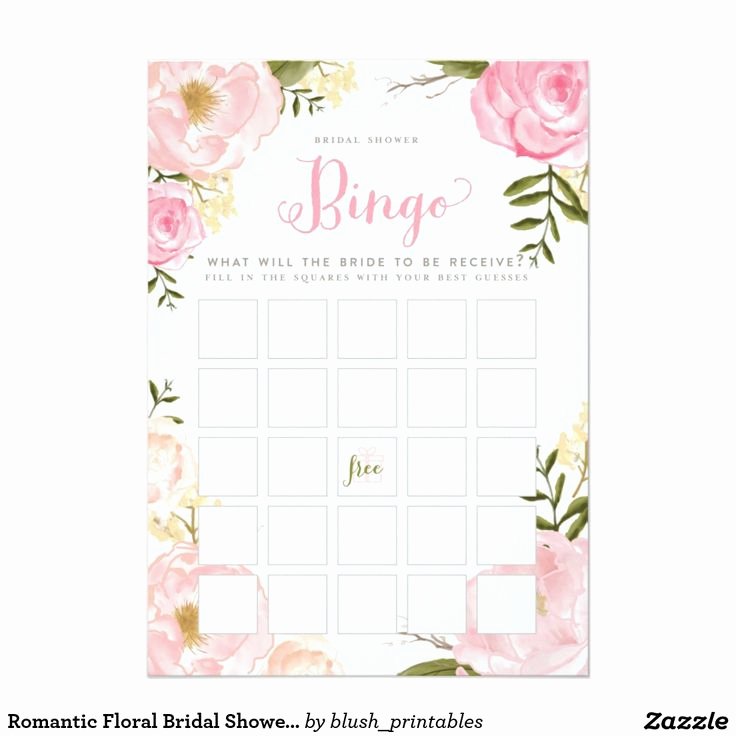 Bridal Shower Bingo Templates Unique Best 25 Bridal Bingo Ideas On Pinterest