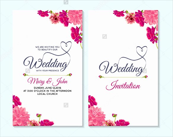 Bridesmaid Card Template Awesome 59 Wedding Card Templates Psd Ai