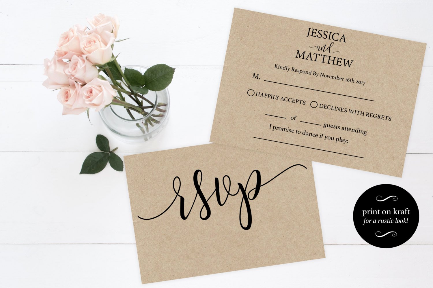 Bridesmaid Card Template Beautiful Rsvp Wedding Template Wedding Rsvp Cards Rsvp Online