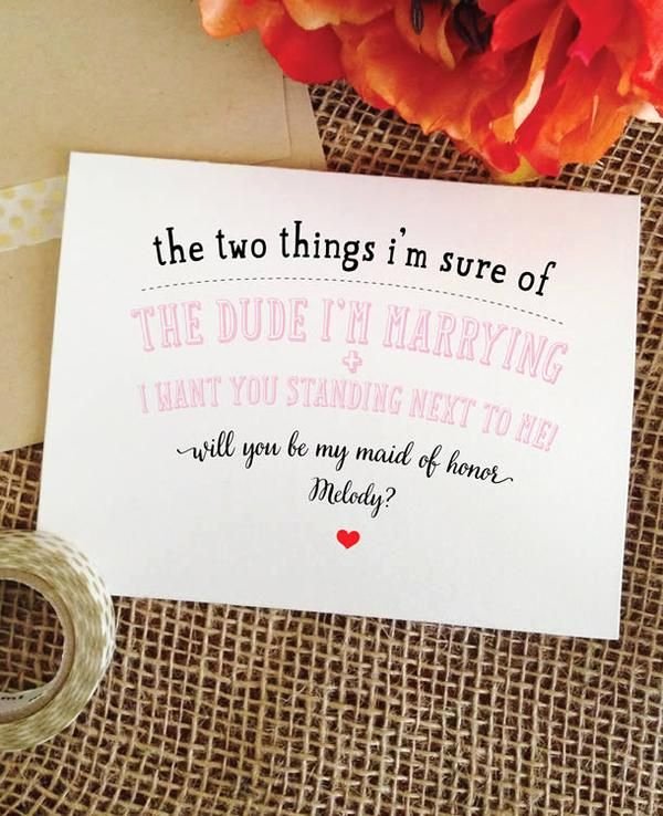 Bridesmaid Proposal Letter Best Of Light Pink Funny Bridesmaid Card Personalized Will You