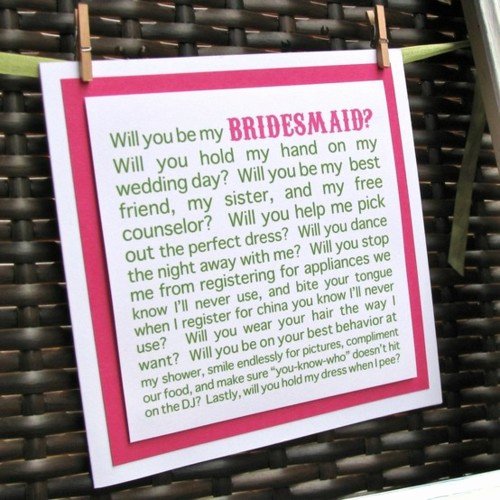 Bridesmaid Proposal Letter Unique Wedding Trends Bridesmaids Proposals