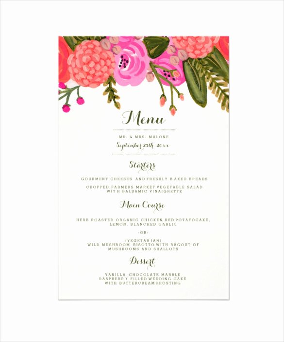 Brunch Menu Templates Best Of 30 Dinner Menu Templates Psd Word Ai Illustrator