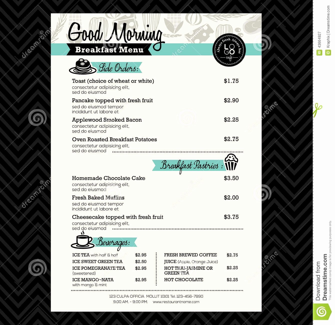 Brunch Menu Templates Inspirational Breakfast Menu Design Ideas Google Search