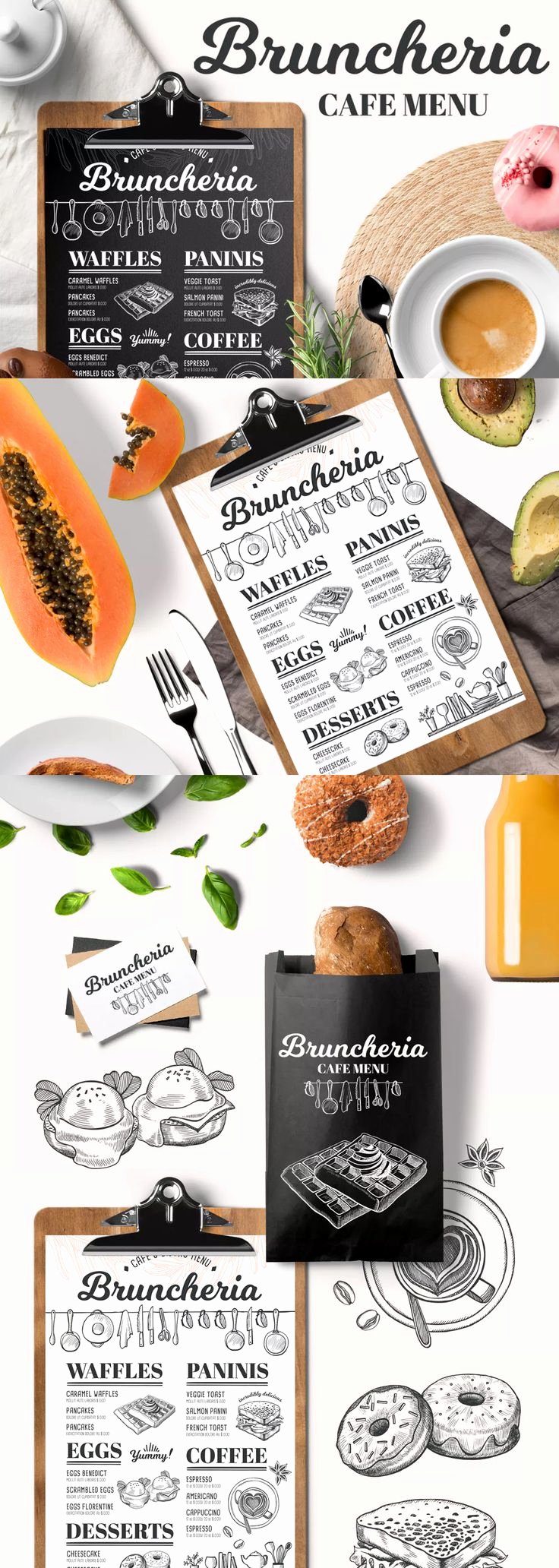 Brunch Menu Templates New 62 Best Food Menu Templates Images On Pinterest