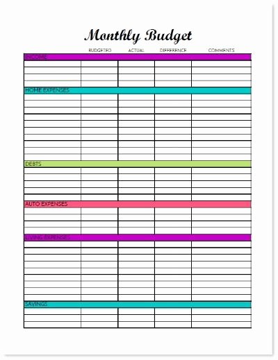 Budget Tracker Template Unique Bud Binder 20 Bud Ing Printables to Transform Your