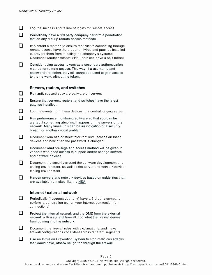 Building Security Checklist Inspirational Building Security Checklist Template Risk assessment