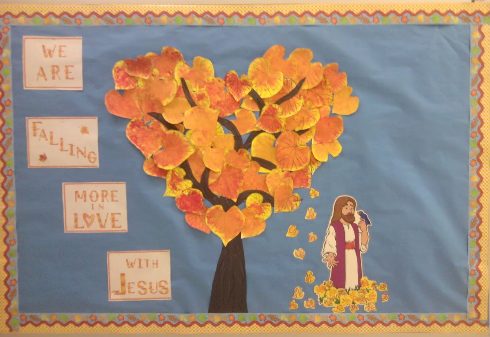 Bulletin Board Tree Template Inspirational Autumn Leaves for Classroom Quotes Quotesgram