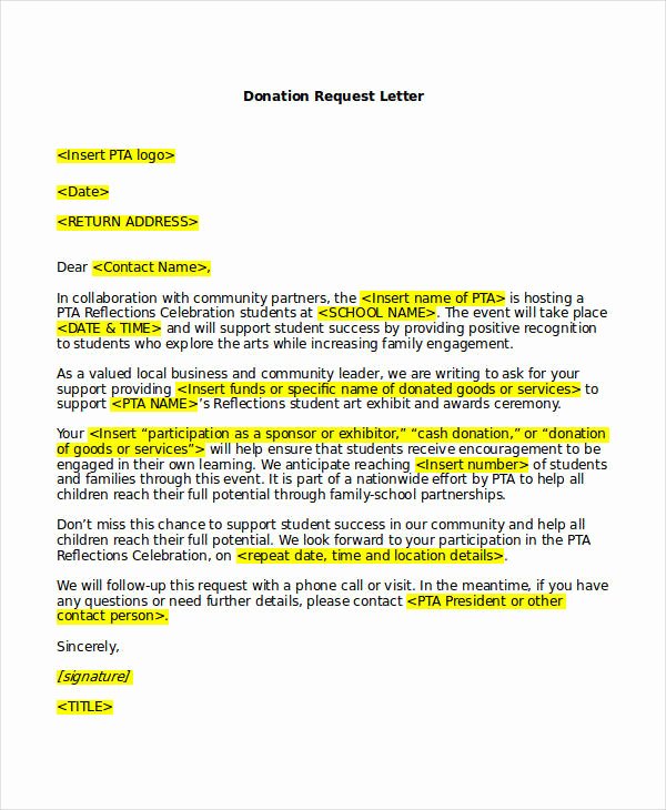 Business Collaboration Letter Sample Fresh 18 Request Letter Templates Pdf Doc