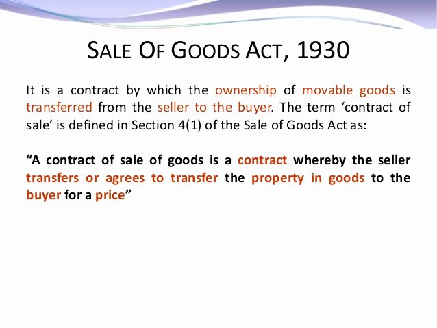 Business Law Case Study Examples Best Of Business Law Sales Of Goods Act Case Stu S