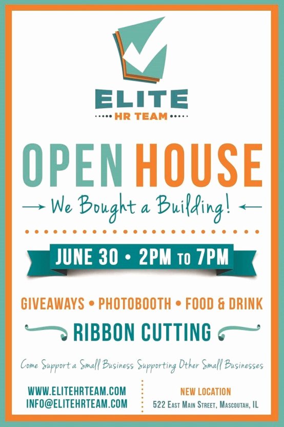 Business Open House Flyer Template Best Of 6 Open House Flyer Templates Website Wordpress Blog