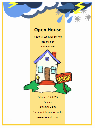 Business Open House Flyer Template New Real Estate Flyers