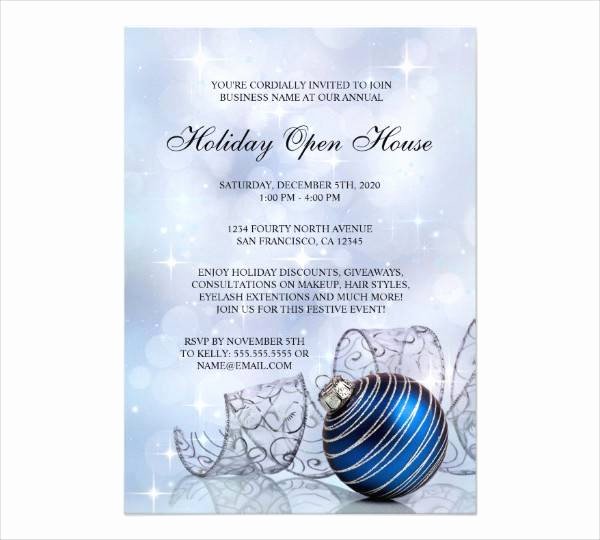 Business Open House Invitation Wording Beautiful 19 Business Invitation Designs &amp; Examples Psd Ai