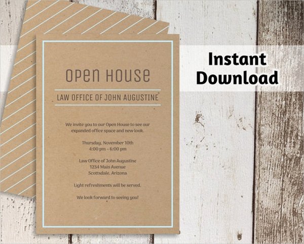 Business Open House Invitation Wording Elegant 34 Invitation Templates Word Psd Ai Eps