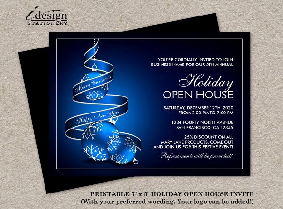 Business Open House Invitation Wording Inspirational 23 Business Invitation Templates – Free Sample Example