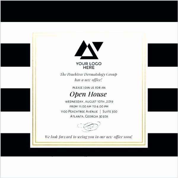 Business Open House Invitation Wording Lovely Business Open House Invitation Wording Design Templates