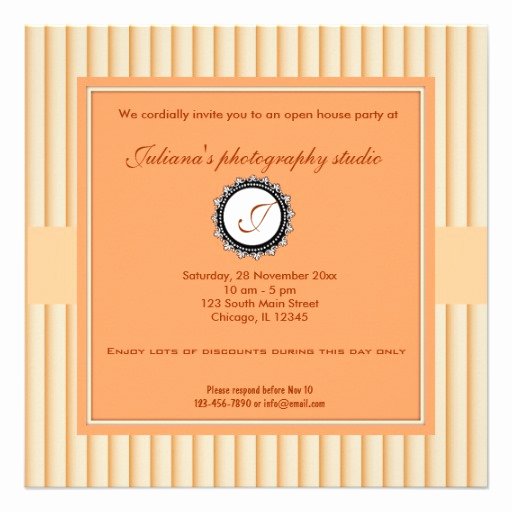 Business Open House Invitation Wording Luxury Open House New Business 5 25x5 25 Square Paper Invitation