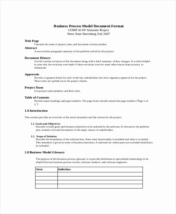 Business Process Template Word Unique Business Process Template Word Joselinohouse