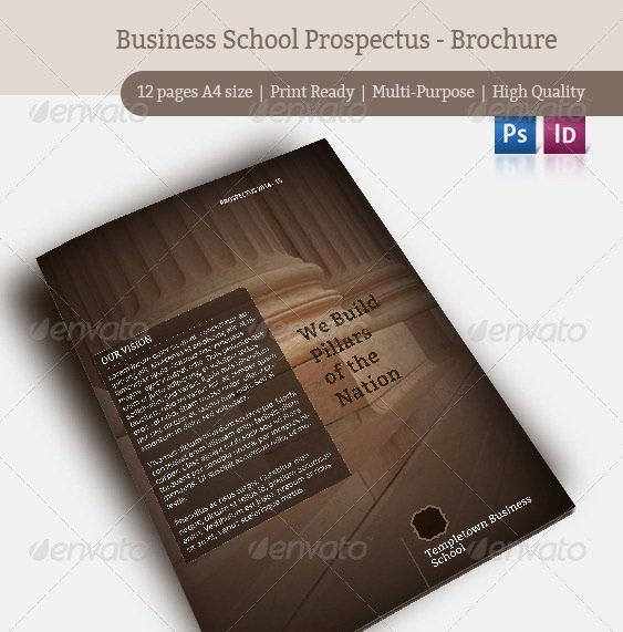 Business Prospectus Example Best Of 20 Beautiful College Brochure Templates