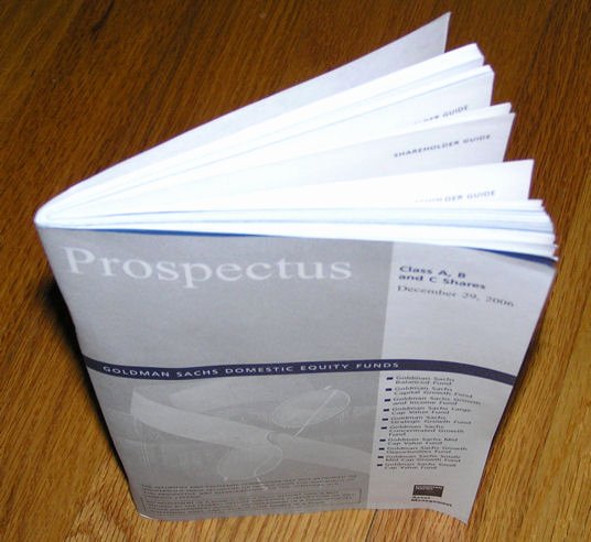 Business Prospectus Example Inspirational Prospectus Finance