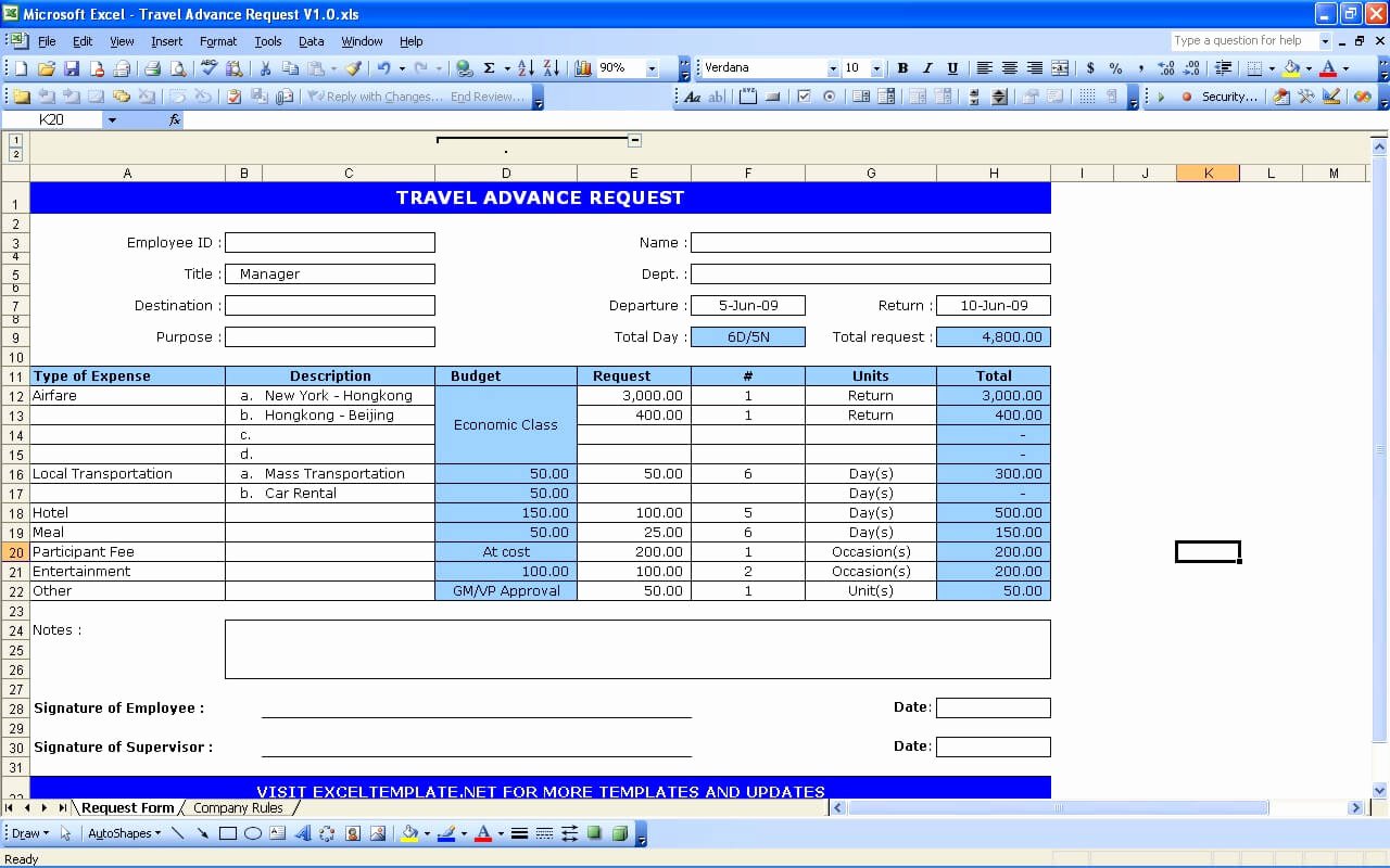 Business Travel Request form Beautiful Travel Request form