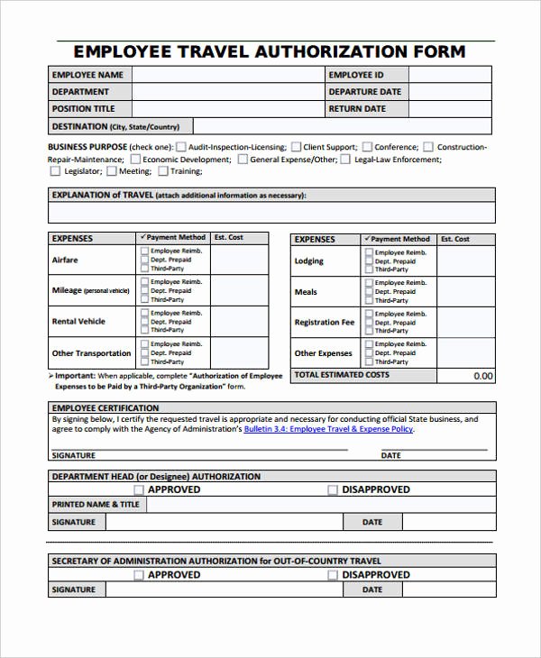 Business Travel Request form Beautiful Travel Request form Template