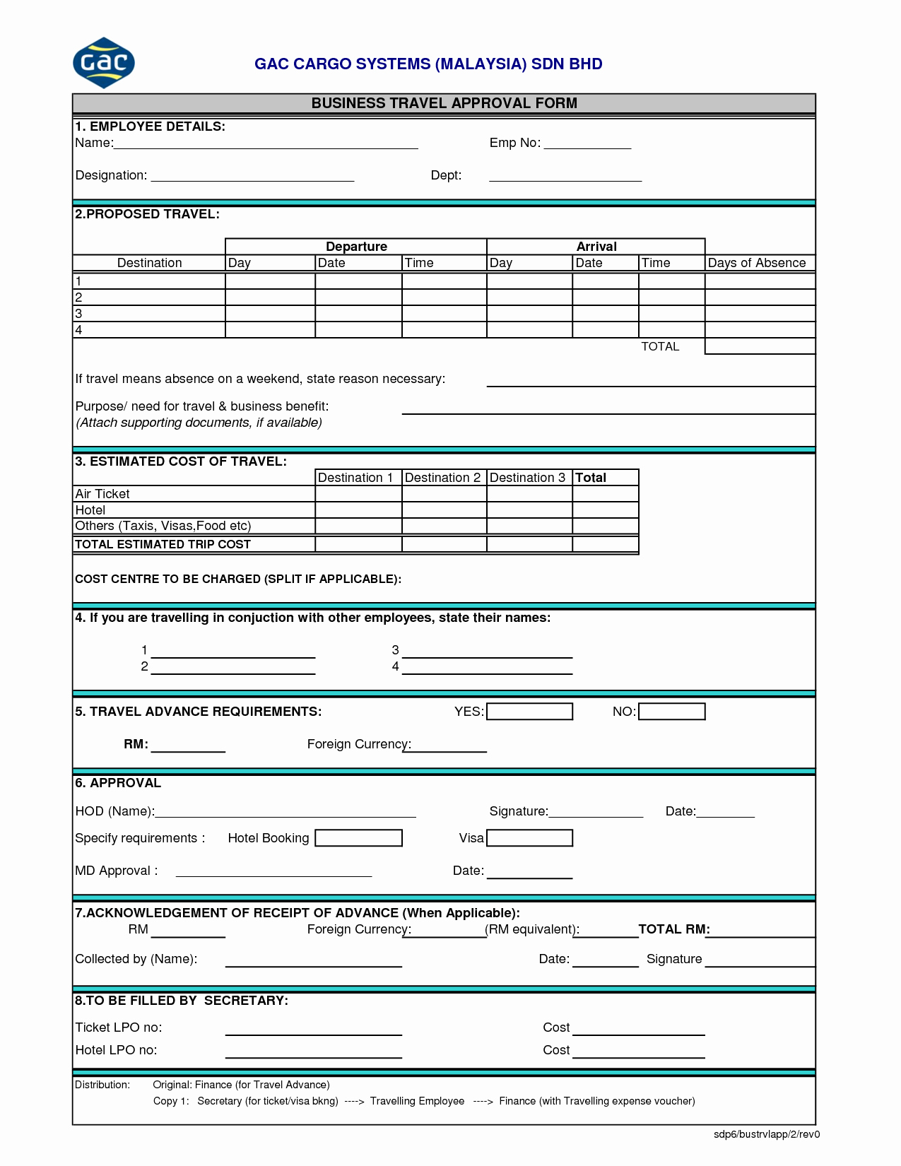 Business Travel Request form Template Beautiful Business Travel Request form Template Success