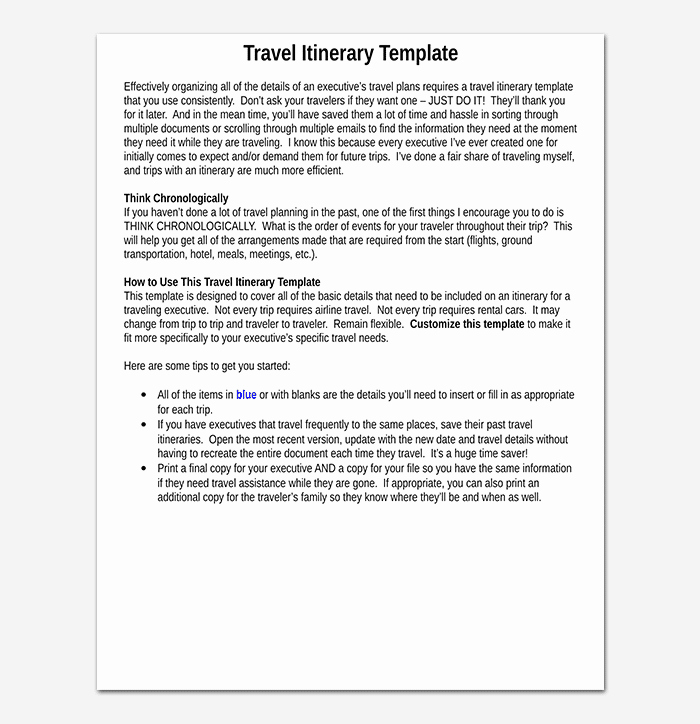 Business Trip Itinerary Template Awesome Business Travel Itinerary Template 23 Word Excel &amp; Pdf