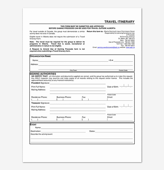 Business Trip Itinerary Template Lovely Business Travel Itinerary Template 23 Word Excel &amp; Pdf