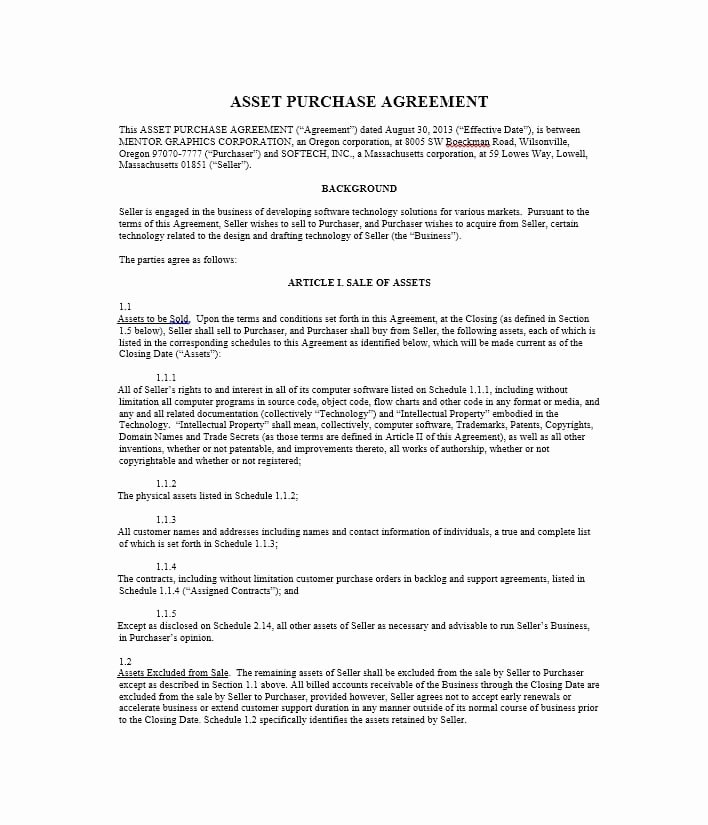 Buyout Agreement Template Beautiful 37 Simple Purchase Agreement Templates [real Estate Business]