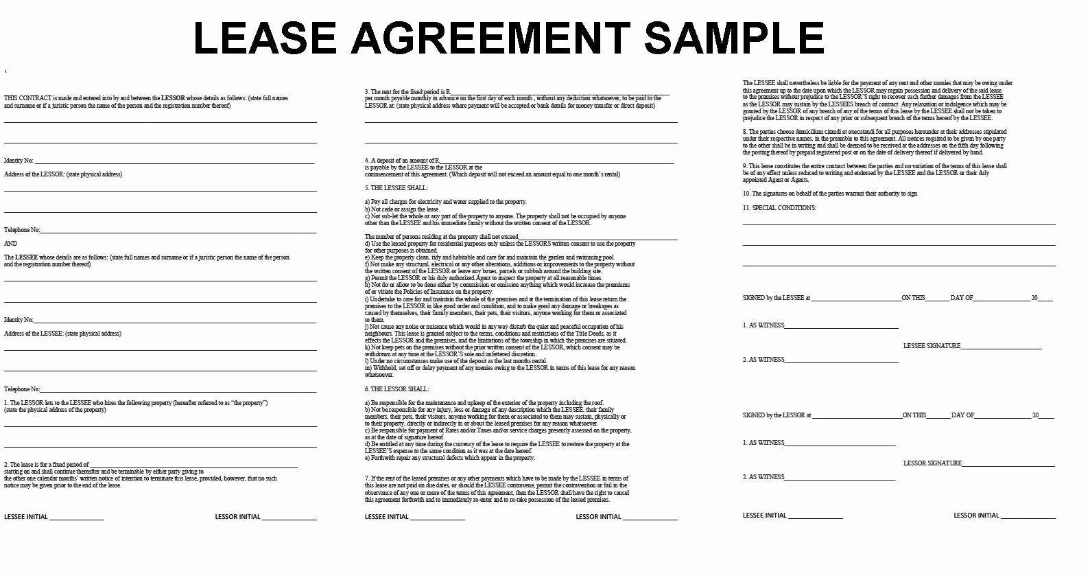 Buyout Agreement Template Beautiful Lease Buyout Agreement form