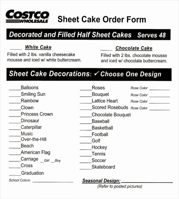 Cake order form Template Inspirational 21 Bakery order Templates Ai Ms Excel Ms Word