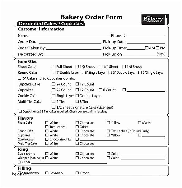 Cake order form Template Word Beautiful Costco Cake order form 2016 Archives Hashtag Bg