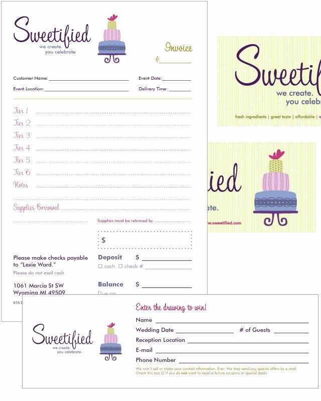 Cake order form Templates Microsoft Awesome Free Invoice Templates Picture Bakery Ideas