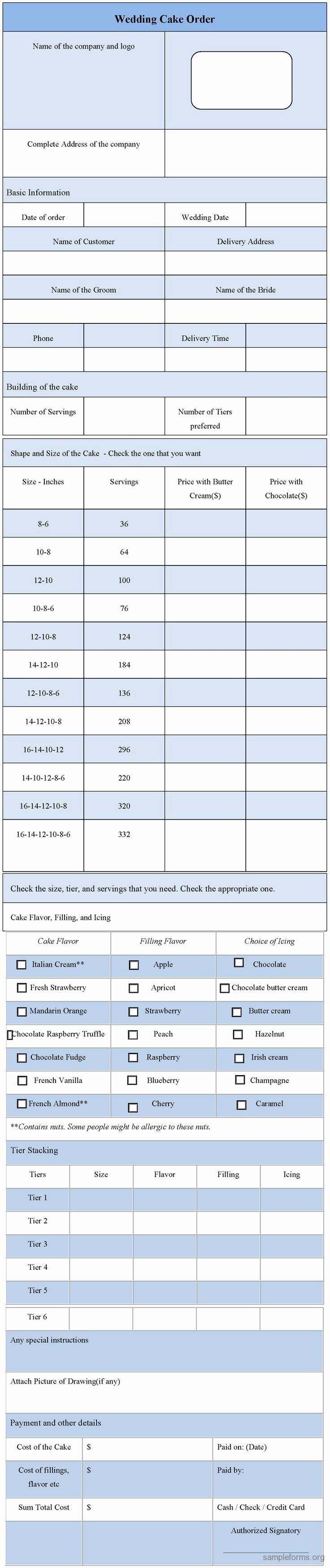 Cake order form Templates Microsoft Beautiful 17 Best Ideas About order form On Pinterest