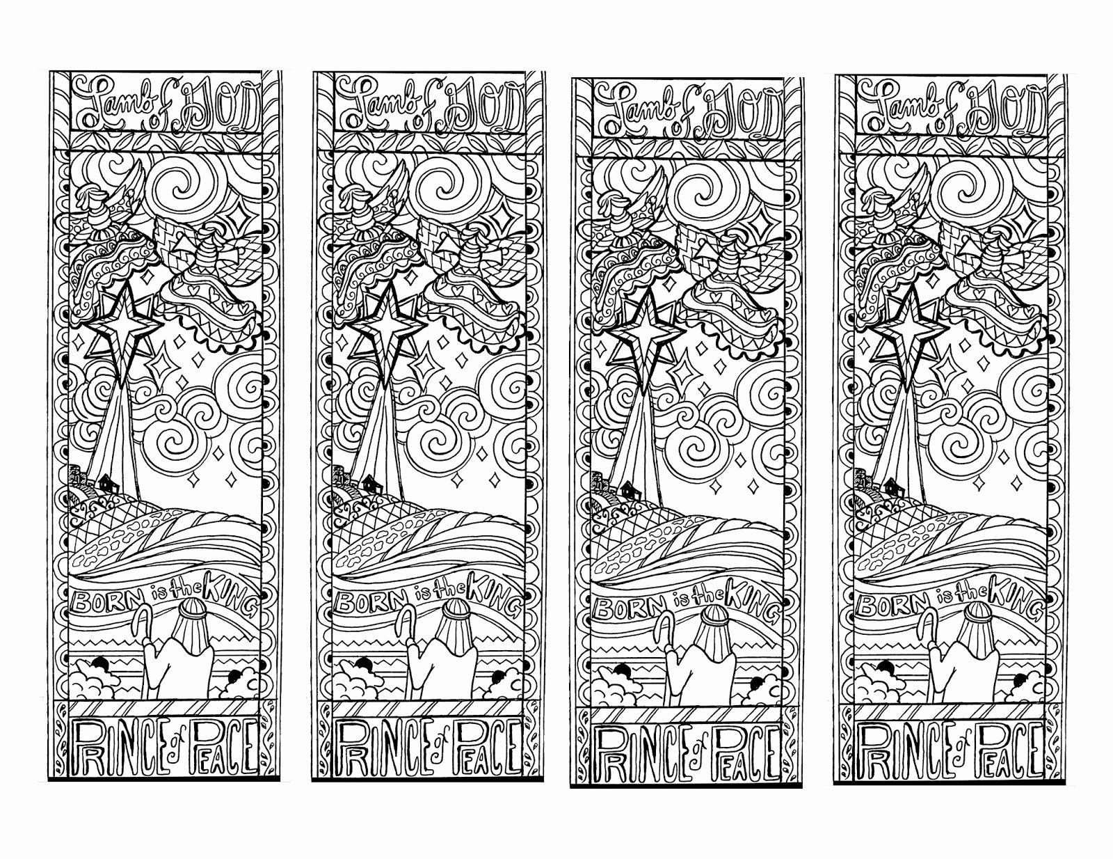 Calendar Bookmark Template Awesome Free Printable Reading Bookmarks Black and White