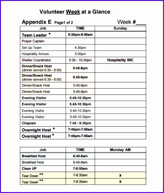 Camp Schedule Template Luxury 6 event Schedule Template Excel Exceltemplates