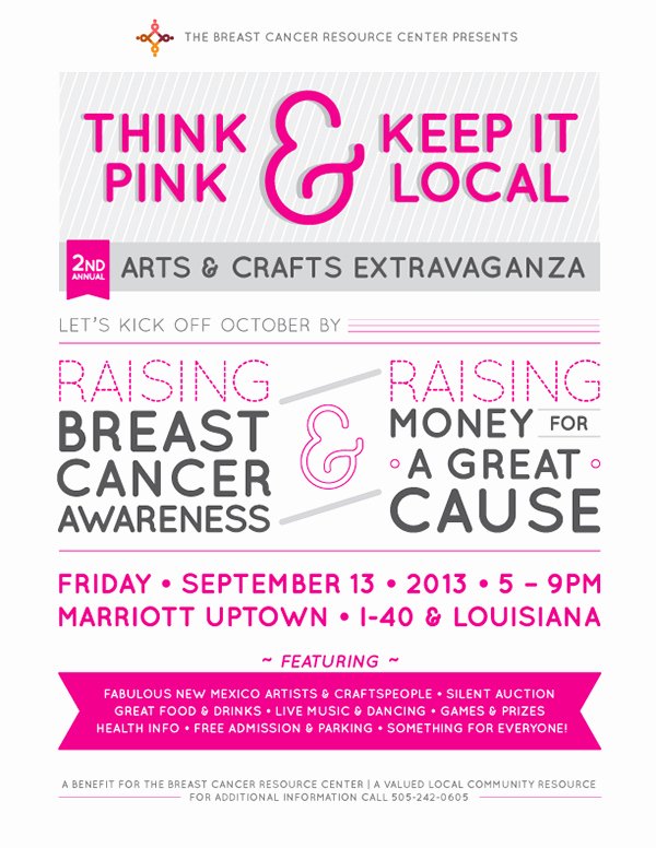 Cancer Benefit Flyer Ideas New Breast Cancer event Flyer On Behance