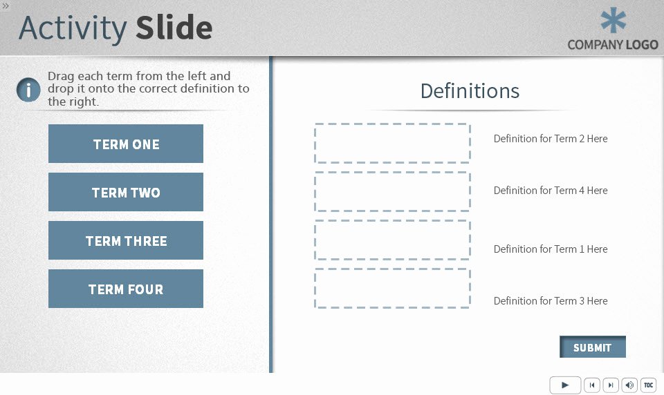 Captivate Storyboard Template Unique Captivate Template Blue theme the Elearning Network