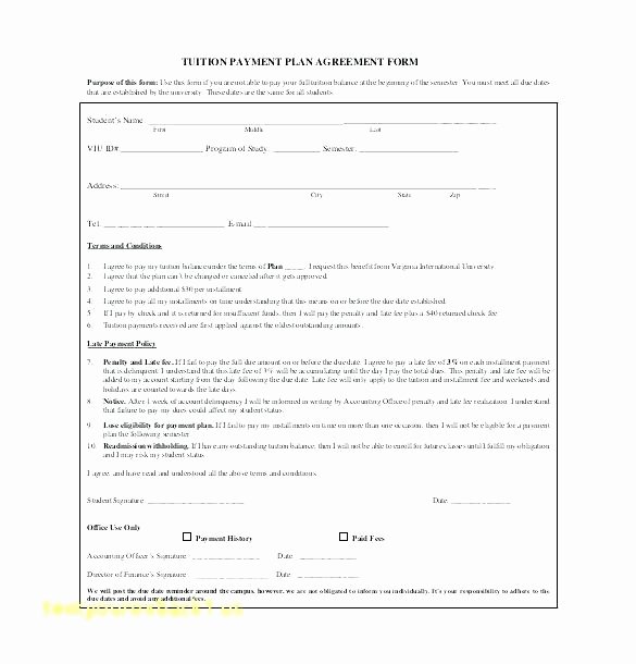 Car Accident Agreement Letter Between Two Parties Unique Installment Plan Agreement Template Best Payment