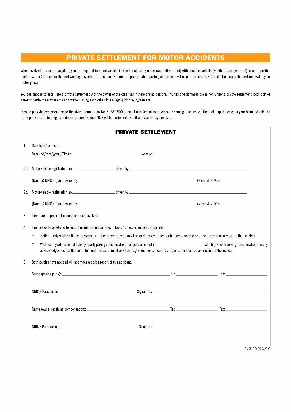 Car Accident Payment Agreement Sample Inspirational Full and Final Settlement Letter Template Car Accident