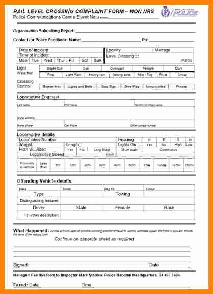 Car Accident Report form Template New 7 Car Accident Police Report Sample