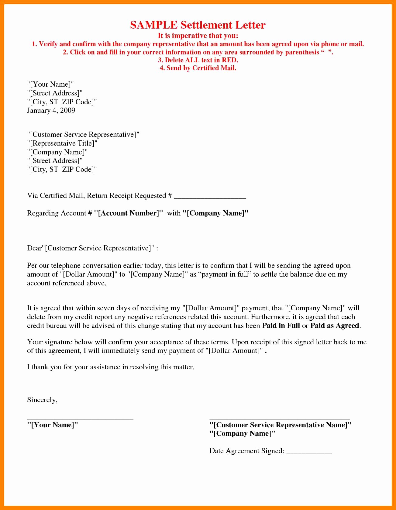 Car Accident Settlement Agreement Sample Elegant Car Accident Settlement Letter Template Samples