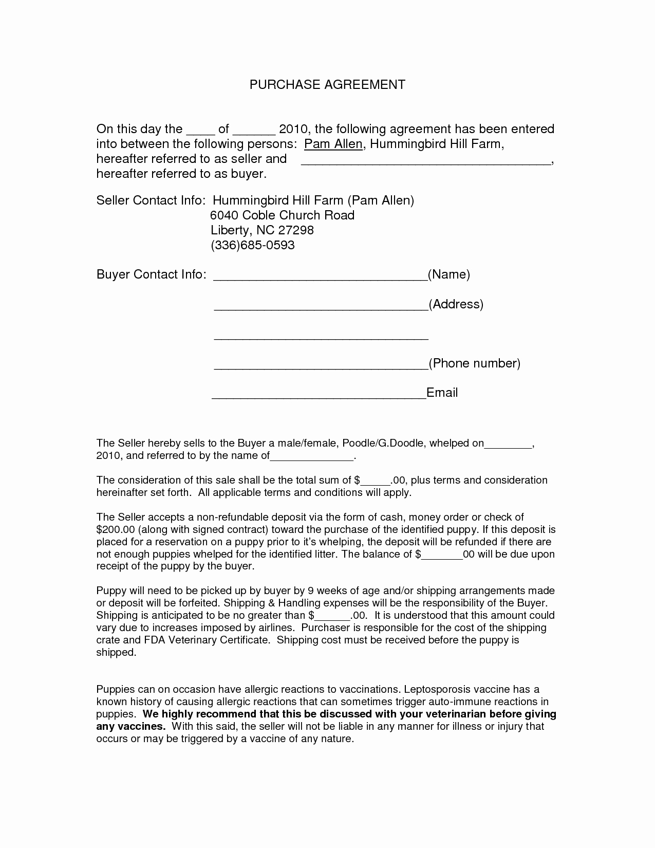 Car Deposit Agreement Lovely Auto Purchase Agreement form Doc by Nyy Purchase