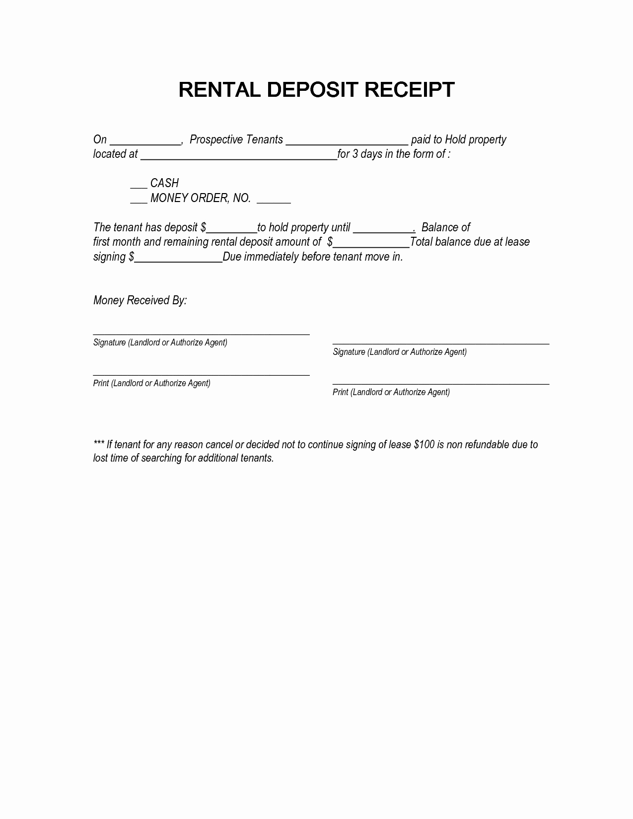 Car Deposit Contract Template Awesome Agreement Template Category Page 69 Efoza