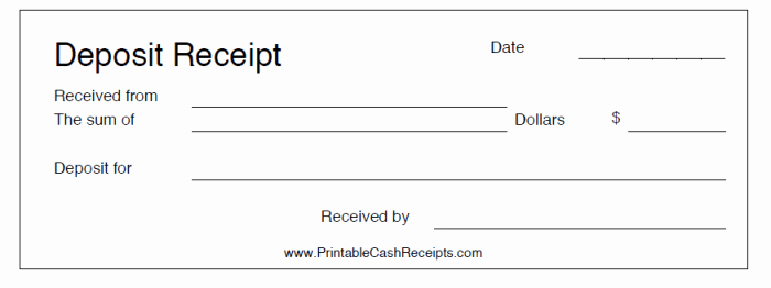 Car Deposit Receipt Word Unique 50 Free Receipt Templates Cash Sales Donation Taxi
