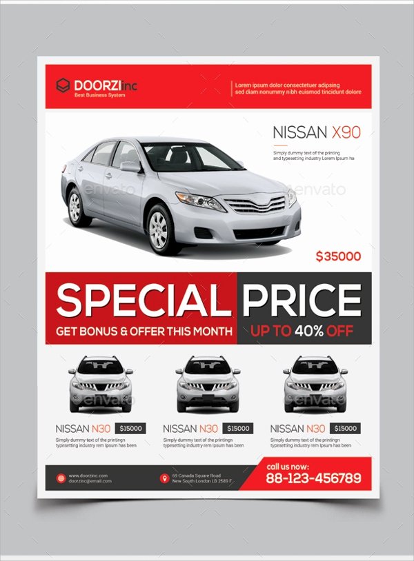 Car for Sale Flyer Template Best Of 14 Car for Sale Flyer Templates